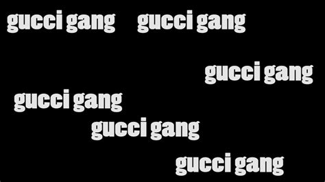 gucci music collection|who sings gucci gang.